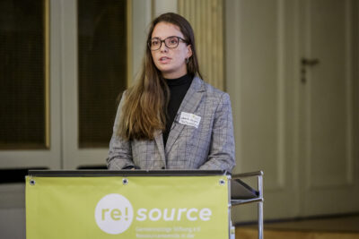 re!source: Jahreskonferenz der re!source Stiftung am 5.10.2021 in Berlin.   /// Foto: Mo Wüstenhagen